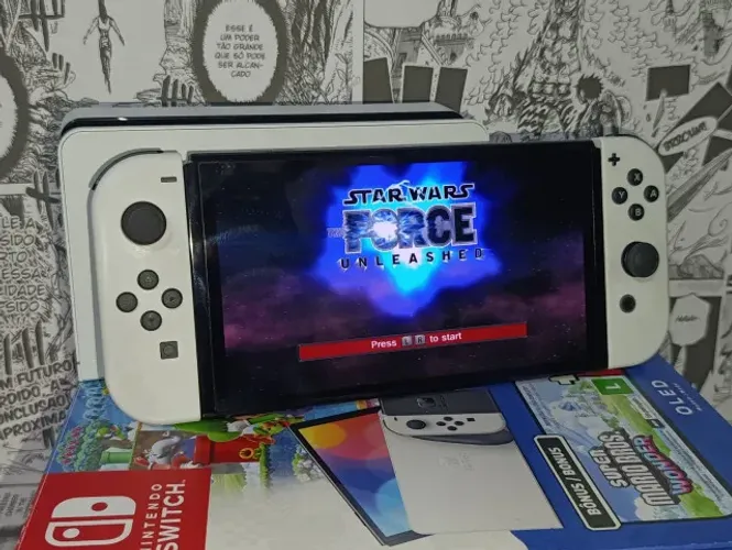OPORTUNIDADE | Nintendo Switch OLED Completo na Caixa