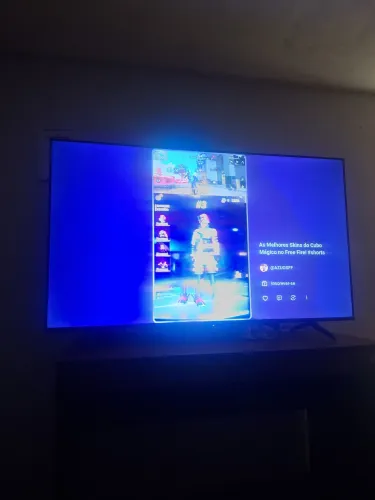 Tv tcl em bom estado com 1 ano de uso