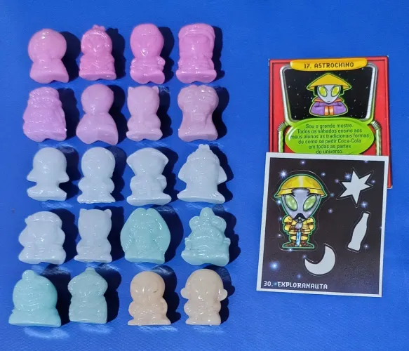 20 gelocosmicos+ card + adesivo