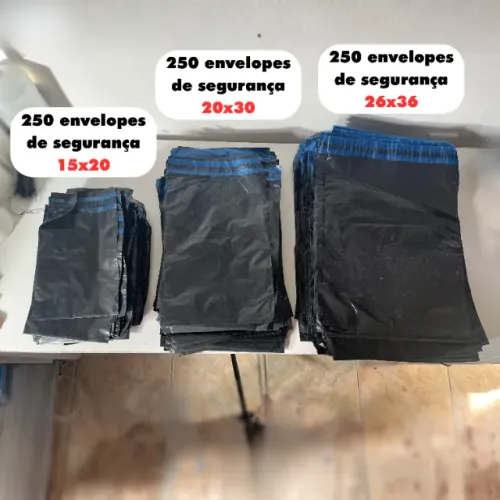 Kit 750 Envelopes de Segurança para Envio (embalagem tipo correios)