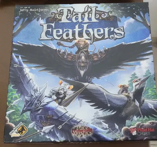 Tail Feathers - jogo de tabuleiro em português Galápagos jogos