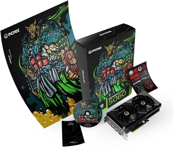RTX 5060 8GB GDDR7 (Lacrada/NF-e/Garantia)