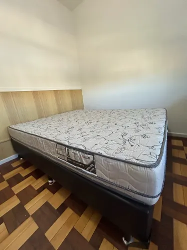 Colchão ortopédico extra firme + cama box tamanho Queen Ortobom 