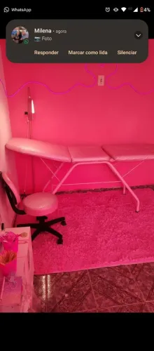 Maca e mocho (cadeira) estética sem avarias 