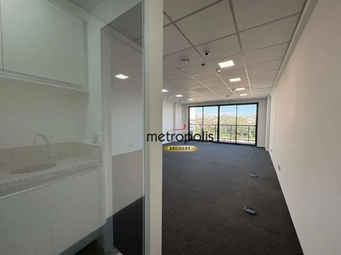 Sala para alugar, 54 m² por R$ 5.288,13/mês - Cerâmica - São Caetano do Sul/SP