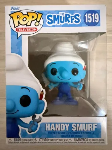 Funko Pop The Smurfs Handy Smurf 1519