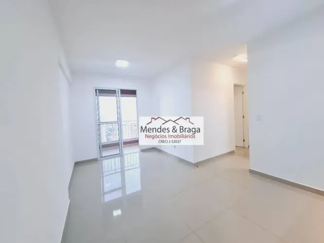 Apartamento com 2 dormitórios para alugar, 57 m² por R$ 3.056,44/mês - Vila Paulista - Gua