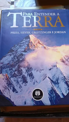 Estudantes de Geologia livro "Para entender a terra" novo sem rasuras