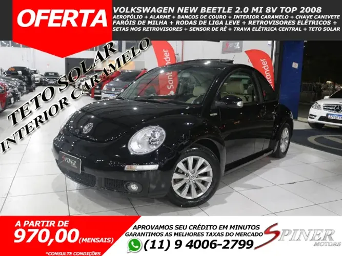 Volkswagen New Beetle 2.0 MI Mec./aut. 2008