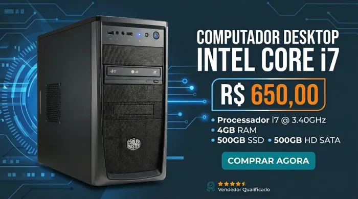 Computador Desktop Intel Core I7 