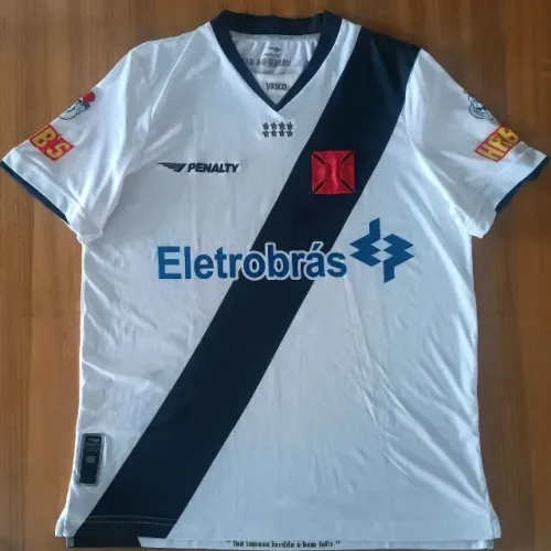 camisa original 2009 vasco da gama penalty branca #10 tamanho m