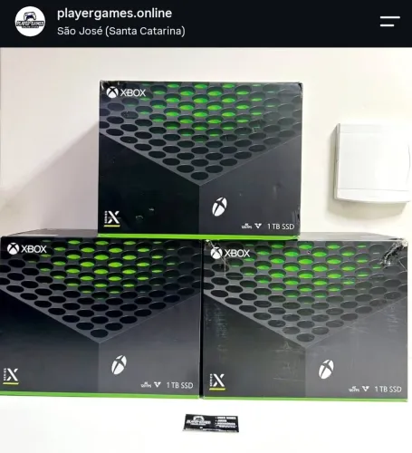 Xbox Series X 1TB SSD!! A PRONTA ENTREGA!! (Aceito Cartão)