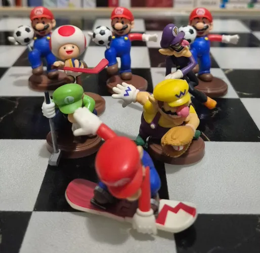 Mario sports chocoegg Lote Furuta