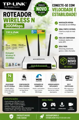 Roteador TP-Link Wifi
