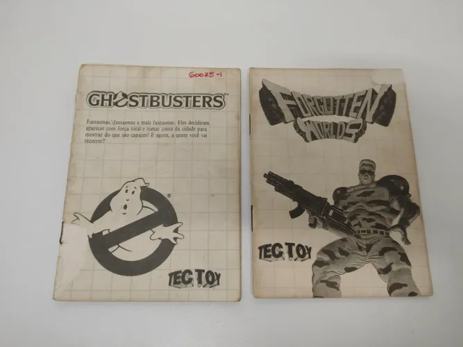 Manuais Originais Master System