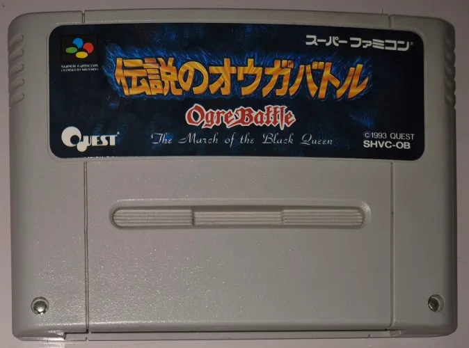 Cartucho/Jogo de Super Famicom/SNES:Ogre Battle: The March of the Black Queen