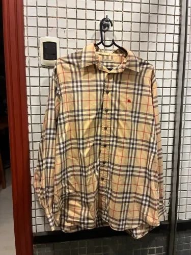 Burberry Camisa com xadrez Vintage Check e abotoamento