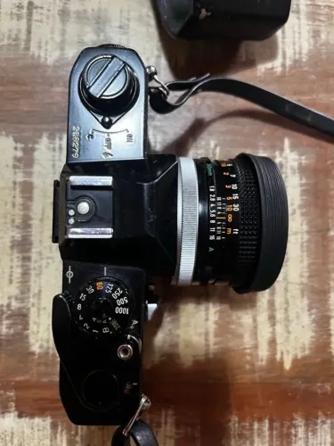 Máquina Fotográfica - Câmera Canon FTb QL Black