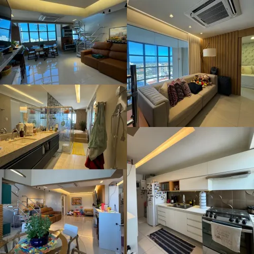 Loft na Atalaia vista mar