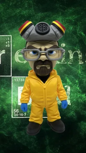 Boneco colecionável Walter White Breaking Bad