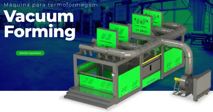 Máquina de Vacuum Forming