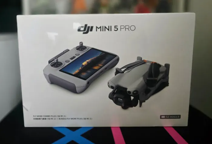 Dji Mini 5 Pro Combo FlyMore PLUS Novo e Lacrado