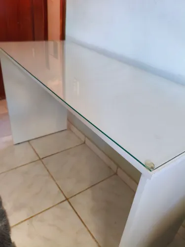 Mesa de escritório C/ Vidro