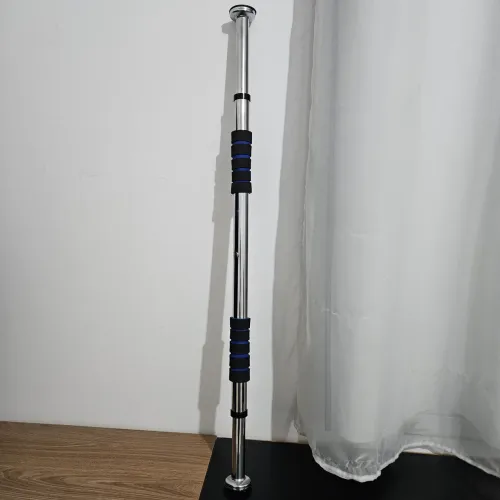 Barra Fixa Flexão Porta Apoio Regulável 64 a 100 Cm