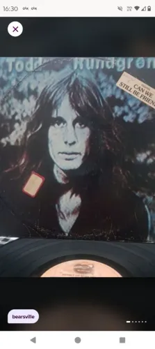 DISCO DE VINIL TODD HUNDGREN HERMIT OF MINK HOLLOW 1980