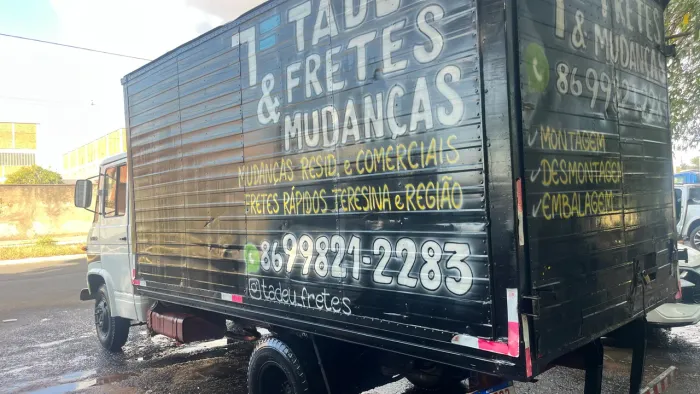 Frete e mudança caminhão baú Teresina Piauí 