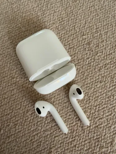 AirPods 2ª Geração Original Apple + Case + Cabo | Funcionando