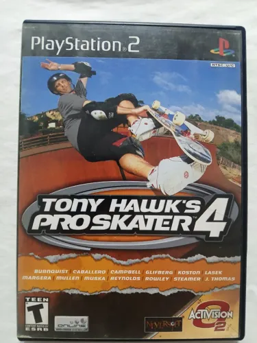 Tony Hawks Pro Skater 4 Ps2 Original Completo