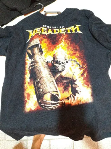 Camisa megadeth oficial