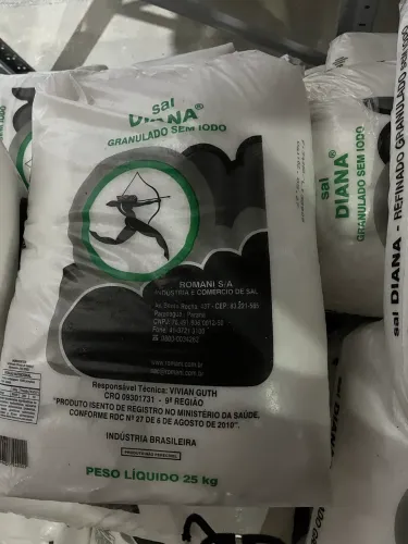 Sal Granulado Diana 25kg sem Iodo