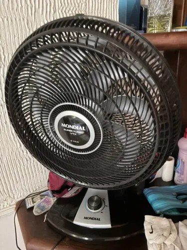 Ventilador forte e silencioso