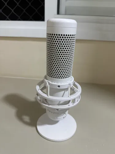 Microfone Gamer HyperX QuadCast S Podcast, Antivibração