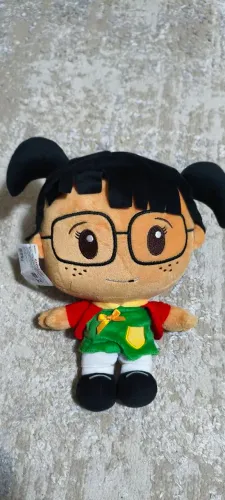 Boneca Pfy Chiquinha Pelucia Turma Do Chaves 30cm Preto