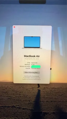 Macbook Air 2023 - 15 polegadas
