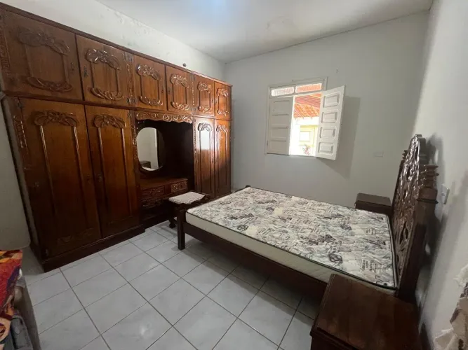 Jogo de Quarto Colonial em Madeira Maciça Entalhada - Completo - Excelente Estado