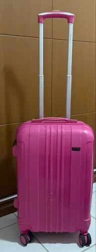 Mala pequena de bordo rosa Le Postiche