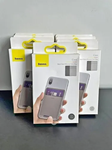 Case de silicone Adesivo para Celular Baseus
