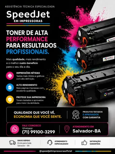 Toners Novos HP, Samsung, Brother, Elgin Pantum