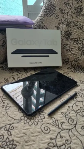 Tablet Galaxy Tab S6 Lite - Samsung com acessórios