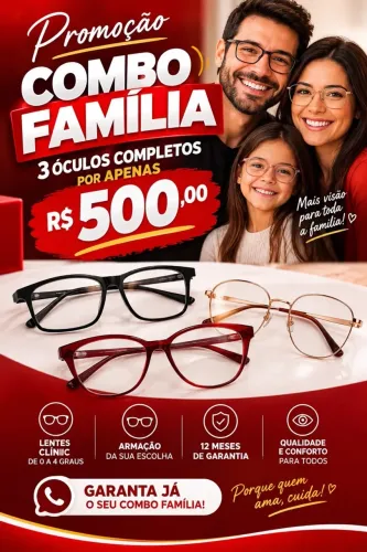 3 óculos completo
