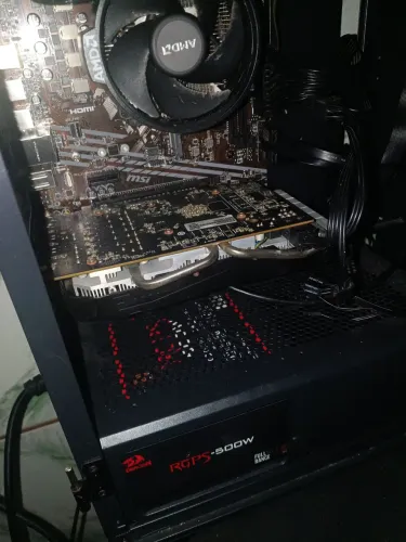 RX 580 com defeito
