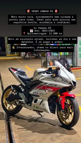 Vendo Yamaha R03