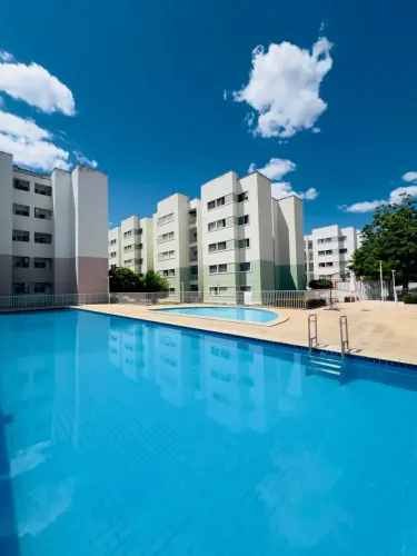 JARDINS RESIDENCE CLUB I, na região do Grande Dirceu. 3 quartos com uma suite, varanda e e