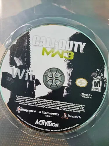 Jogo original Call of Duty: Modern Warfare 3 para Nintendo Wii