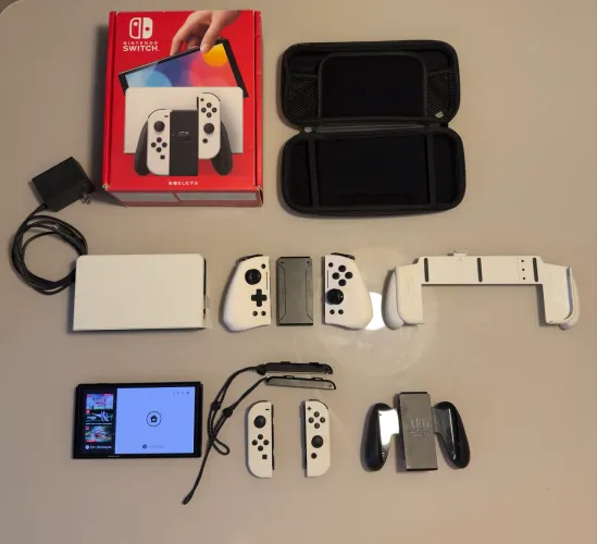 Nintendo Switch OLED + Kit Completo - Excelente Estado