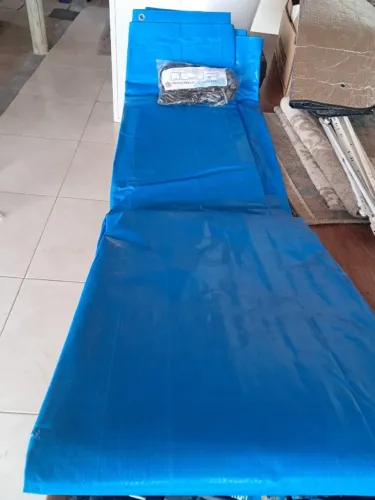 capa de proteção para piscina - kone textil 3,90m por 5,50m